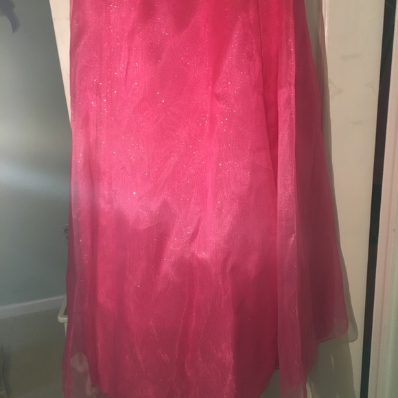 Niki Livas Pink Princess Prom Dress w/ crystal dec - Picture 4 of 8